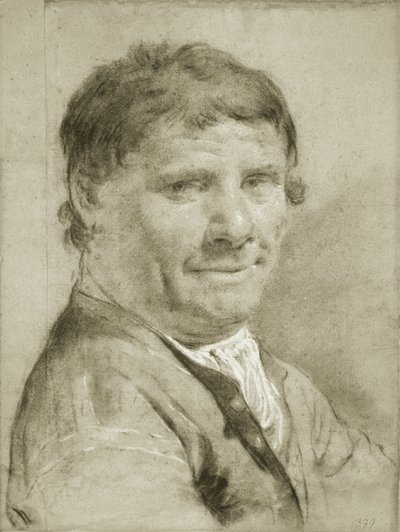 男の肖像 作： Giovanni Battista Piazzetta
