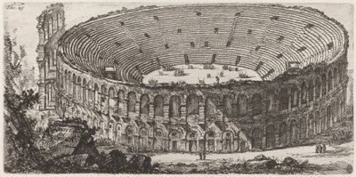 ヴェローナ円形劇場 作： Giovanni Battista Piranesi
