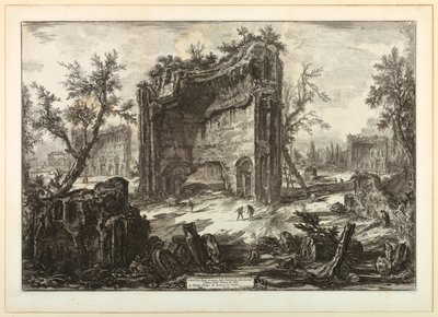 トラヤヌス浴場 作： Giovanni Battista Piranesi