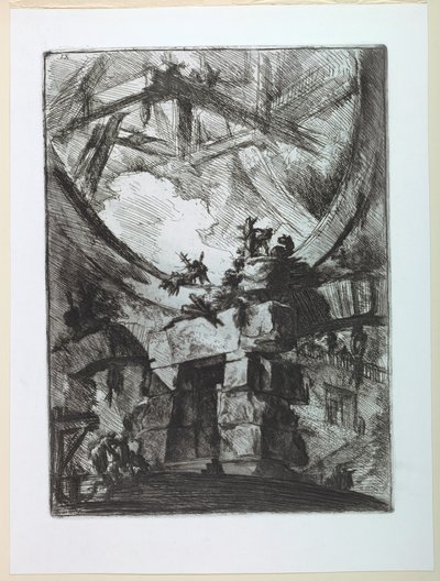 Carceri シリーズ、プレート IX 作： Giovanni Battista Piranesi