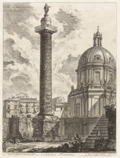 トラヤヌスの記念柱 (トラヤヌス 作： Giovanni Battista Piranesi