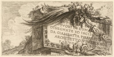第2部口絵 作： Giovanni Battista Piranesi