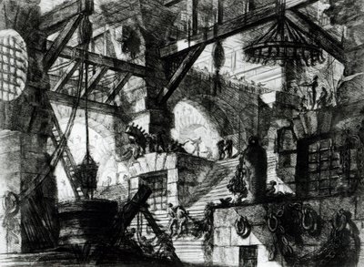 架空の刑務所 作： Giovanni Battista Piranesi