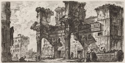 ネルバのフォーラムの一部 作： Giovanni Battista Piranesi