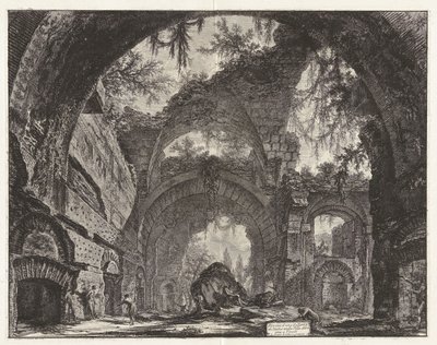 遺跡d 作： Giovanni Battista Piranesi
