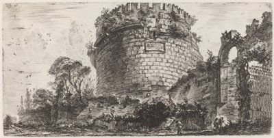 Capo di Boveとして知られるMetellaの墓所 作： Giovanni Battista Piranesi