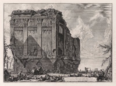 通称 della Salute と呼ばれる古代寺院 作： Giovanni Battista Piranesi