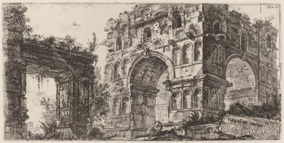 ディアナ神殿 作： Giovanni Battista Piranesi