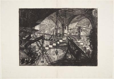 貝殻飾りのアーチ 作： Giovanni Battista Piranesi
