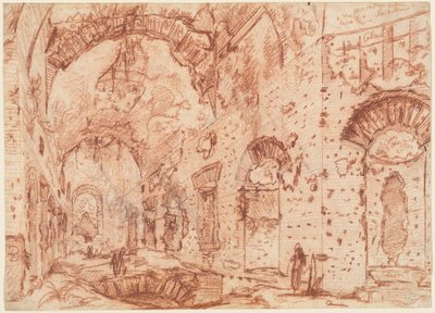 チボリのヴィッラ アドリアーナの「カノープス」 作： Giovanni Battista Piranesi