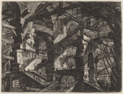 ゴシックアーチ 作： Giovanni Battista Piranesi