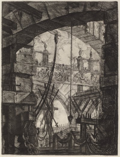 グランドピアッツァ 作： Giovanni Battista Piranesi