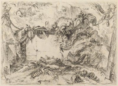 モニュメンタルタブレット 作： Giovanni Battista Piranesi