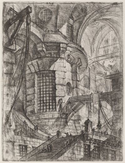 ザ ラウンド タワー 作： Giovanni Battista Piranesi