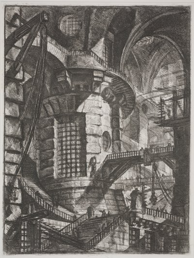 ラウンドタワー、1761年頃（エッチング） 作： Giovanni Battista Piranesi