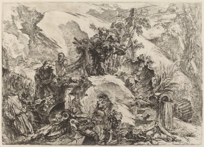 スケルトン 作： Giovanni Battista Piranesi