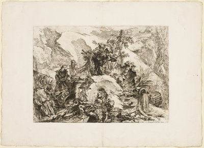 スケルトン 作： Giovanni Battista Piranesi