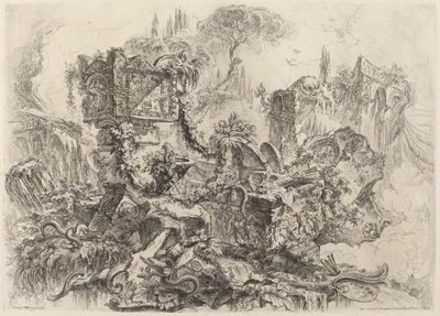ネロの墓 作： Giovanni Battista Piranesi