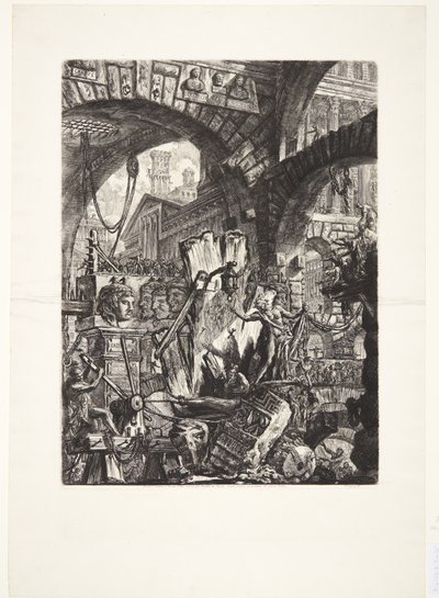 ラックの男 作： Giovanni Battista Piranesi
