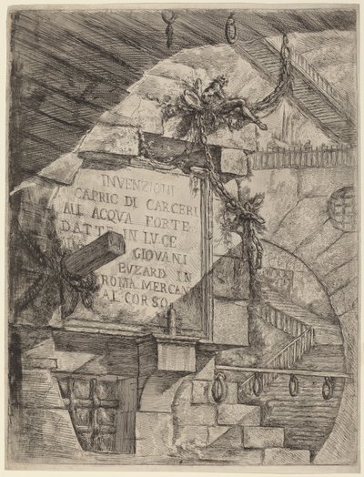 タイトル プレート 作： Giovanni Battista Piranesi