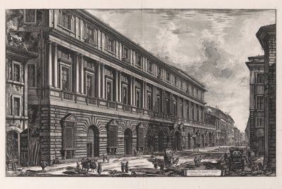 ストパニ宮殿の眺め。 Rafael d による建築 作： Giovanni Battista Piranesi
