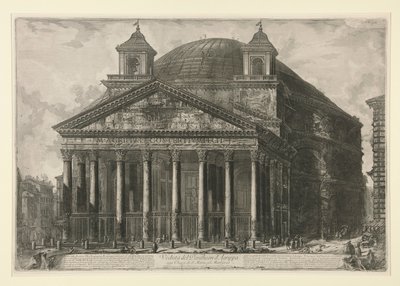 パンテオン d のビュー 作： Giovanni Battista Piranesi