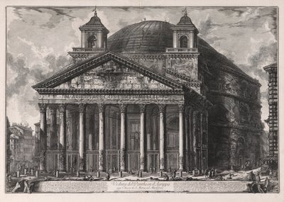 パンテオン d のビュー 作： Giovanni Battista Piranesi