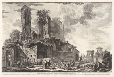 のビュー 作： Giovanni Battista Piranesi