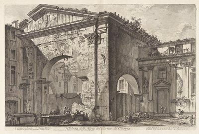 のビュー 作： Giovanni Battista Piranesi