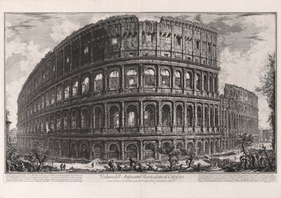 のビュー 作： Giovanni Battista Piranesi