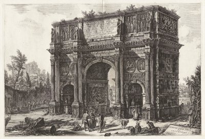 のビュー 作： Giovanni Battista Piranesi
