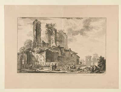 のビュー 作： Giovanni Battista Piranesi