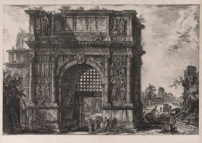 のビュー 作： Giovanni Battista Piranesi