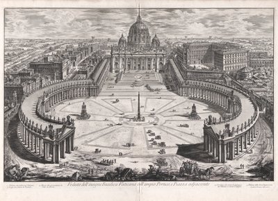 のビュー 作： Giovanni Battista Piranesi