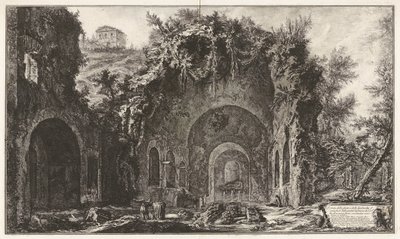 春とスペロンシュ d のビュー 作： Giovanni Battista Piranesi