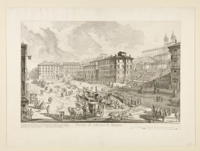 Veduta di Piazza di Spagna (View of Piazza di Spagna), from Vedute di Roma   1347900   ja       japanese Successfully Translated  Original: Allegorie op Napoleon I Bonaparte Allégorie relative à Buonaparte Généralissime des Armées Francáisea (title on obje 作： Giovanni Battista Piranesi