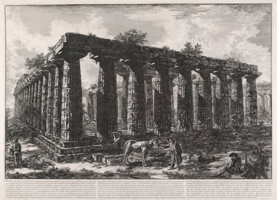 遺跡の眺め 作： Giovanni Battista Piranesi