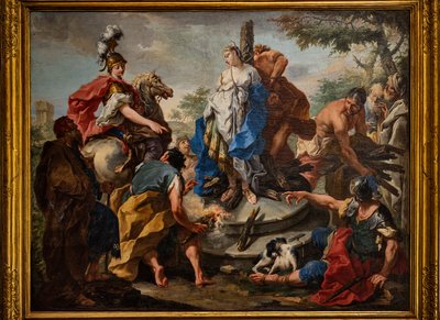 オリンドとソフロニア 作： Giovanni Battista Pittoni