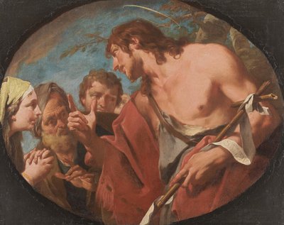 Predigt Johannes des Täufers 作： ジョバンニ・バッティスタ・ピットーニ