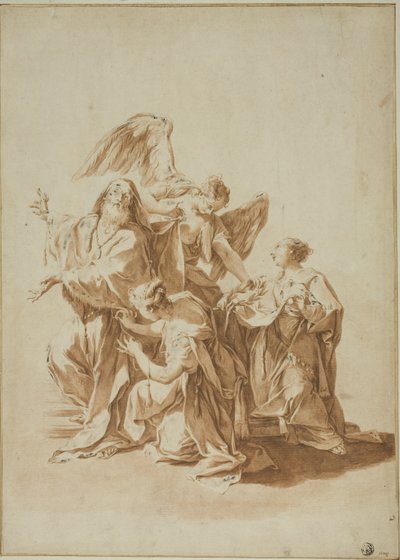 チャールズ・サックヴィルの墓碑銘 作： Giovanni Battista Pittoni the Younger