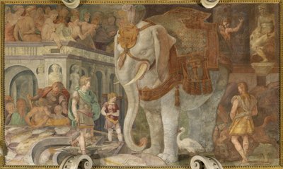 ロイヤルエレファント 作： Giovanni Battista Rosso Fiorentino