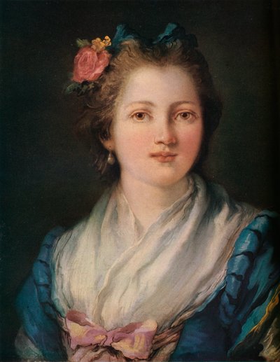 クリスティーナ、c1762 作： Giovanni Battista Tiepolo