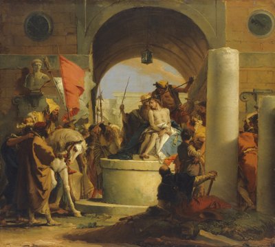 いばらの冠 作： Giovanni Battista Tiepolo