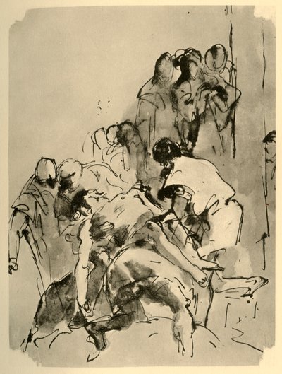 18世紀半ば、1928年の十字架からの降下 作： Giovanni Battista Tiepolo