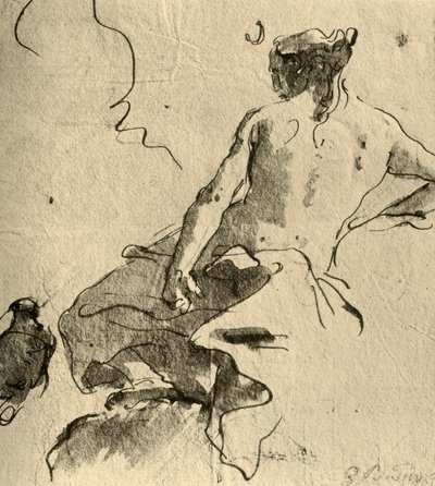 ダイアナ、1757、1928 作： Giovanni Battista Tiepolo