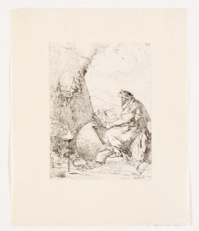 哲学者 作： Giovanni Battista Tiepolo
