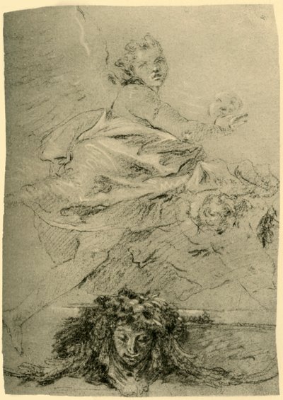 18世紀半ばのホバリングの天才、1928 作： Giovanni Battista Tiepolo
