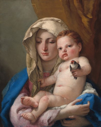 ゴシキヒワのマドンナ 作： Giovanni Battista Tiepolo