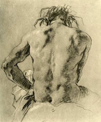 ヌードバック、1751、1928 作： Giovanni Battista Tiepolo