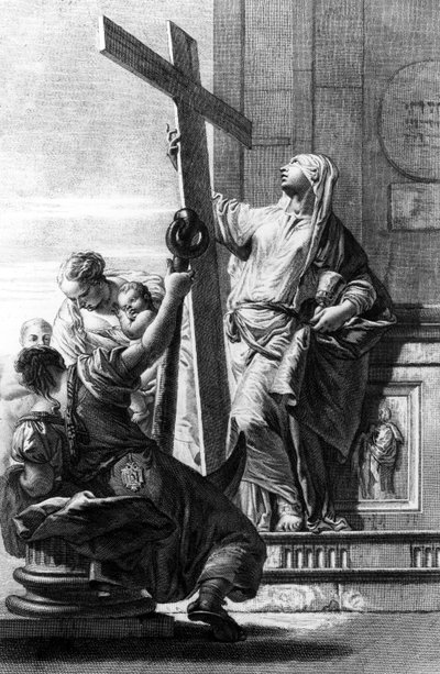 ピエトロモナコによって刻まれた信仰、希望と愛の擬人化、1750年頃 作： Giovanni Battista Tiepolo